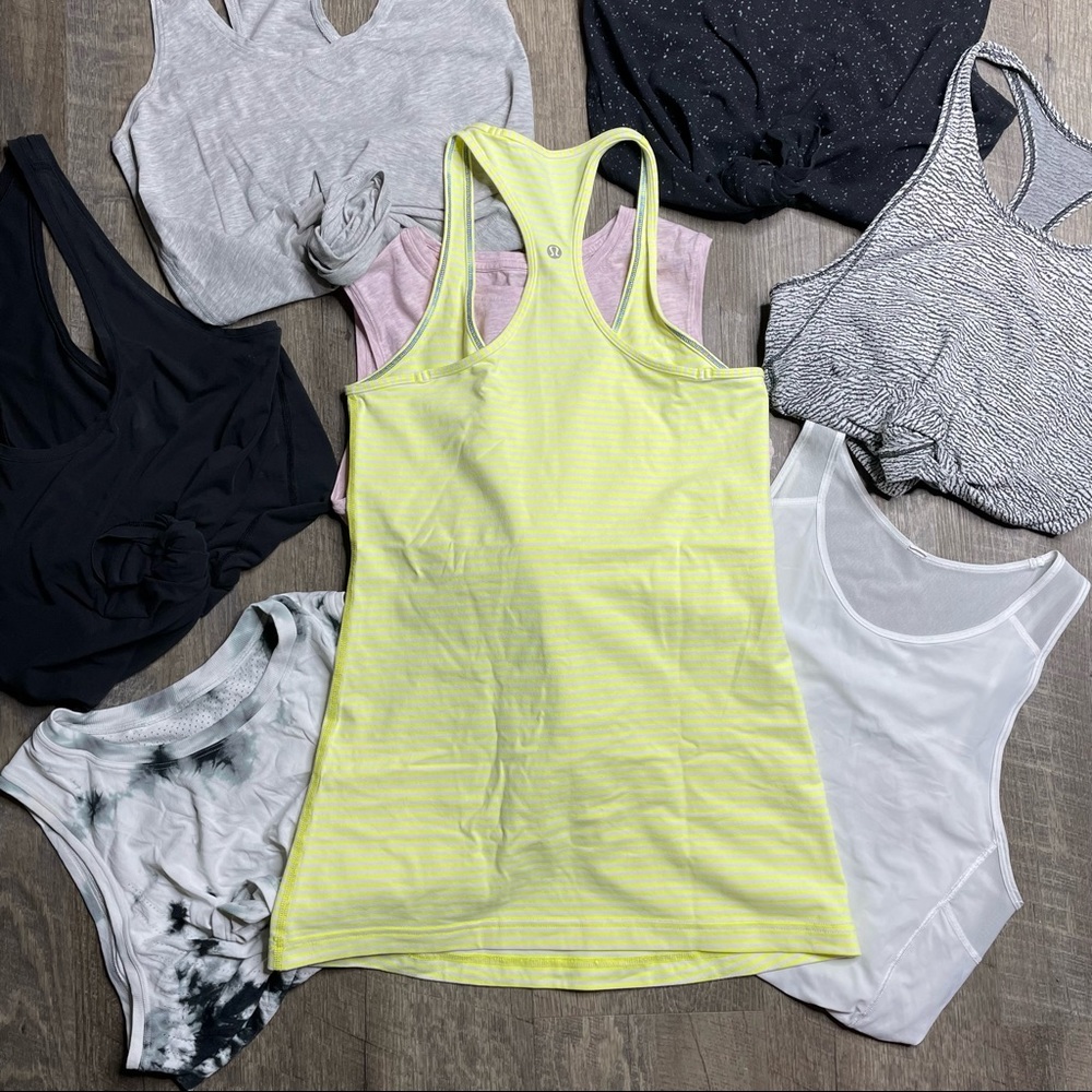 lululemon Bundle of 8 Tank Tops Size 6 / 8 - Picture 5 of 9